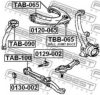 FEBEST TAB-100 Control Arm-/Trailing Arm Bush